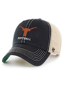 47 Texas Longhorns Softball Trawler Adjustable Hat - Black