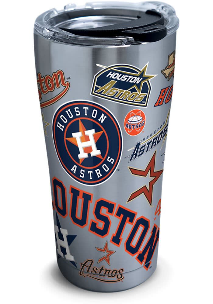Tervis Tumblers Houston Astros 20 oz All Over Stainless Steel Tumbler - Orange
