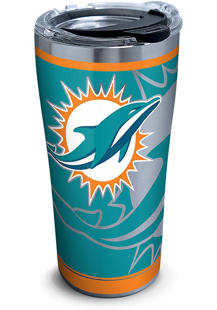 Miami Dolphins Team Logo 24oz. Personalized Jr. Thirst Water Bottle