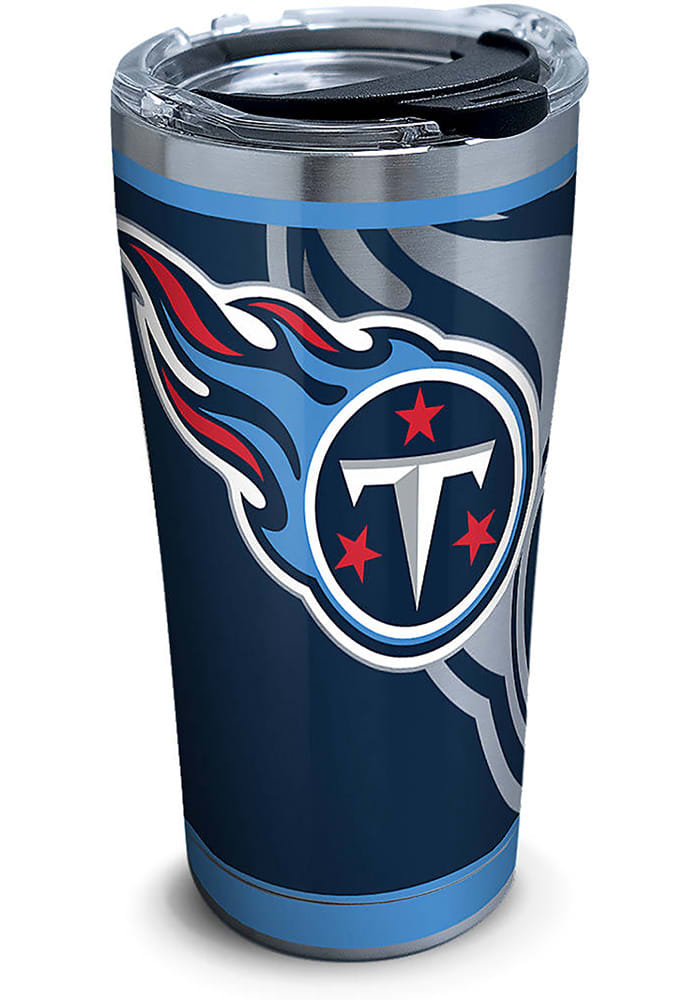 Tervis Tumblers Tennessee Titans Rush 20oz Stainless Steel Tumbler - Navy Blue