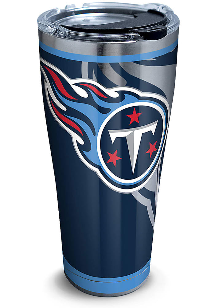 Tervis Tumblers Tennessee Titans Rush 30oz Stainless Steel Tumbler - Navy Blue