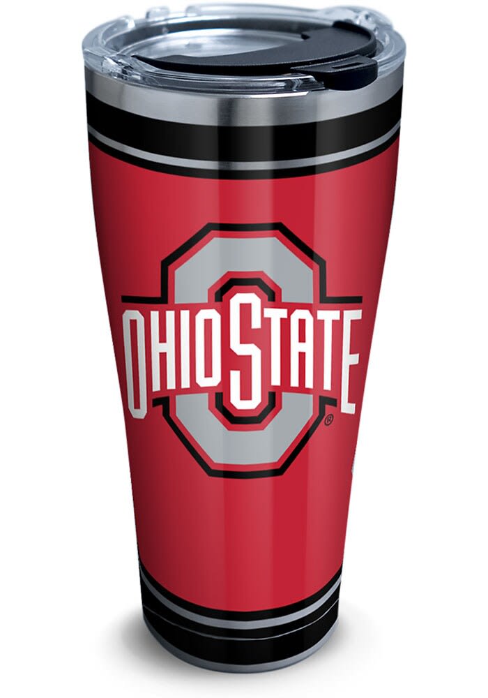 Tervis Ohio State Buckeyes Tervis Blackout 30oz. Stainless Steel Tumbler