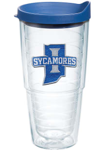 Indiana State Sycamores 24 oz Clear Tumbler