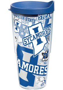 Indiana State Sycamores 24 oz All Over Tumbler