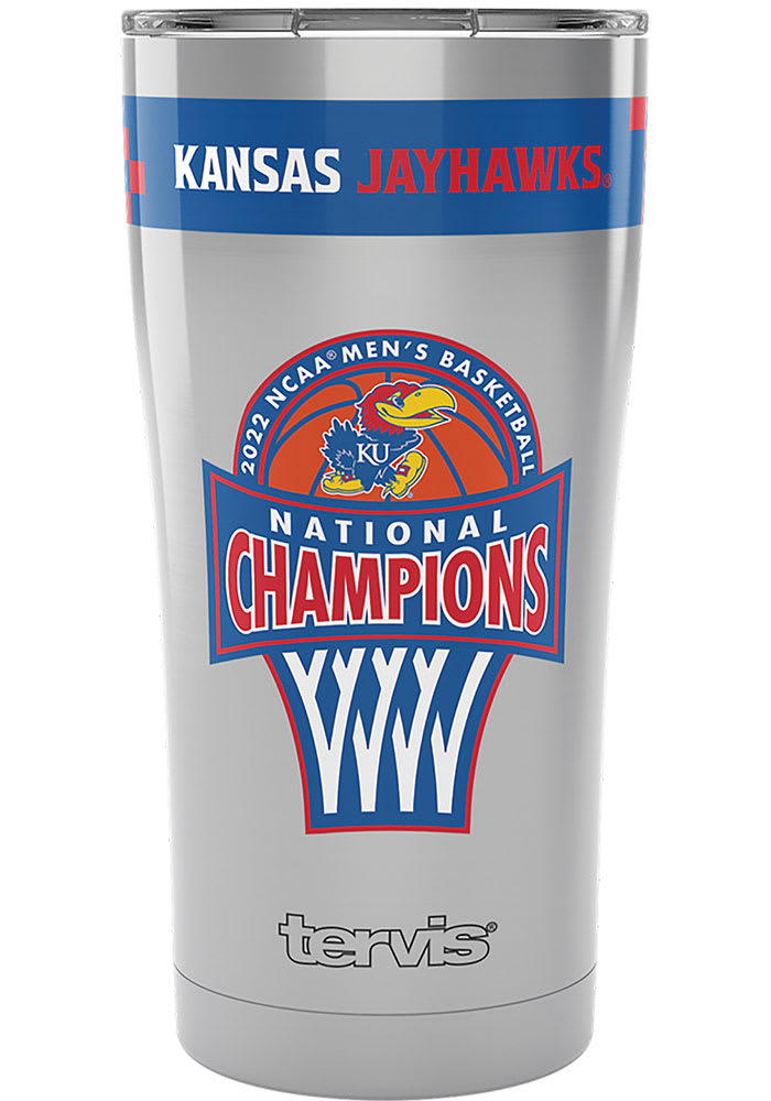 Kansas Jayhawks 2oz 2022 National Champions Fluted Shot Glass