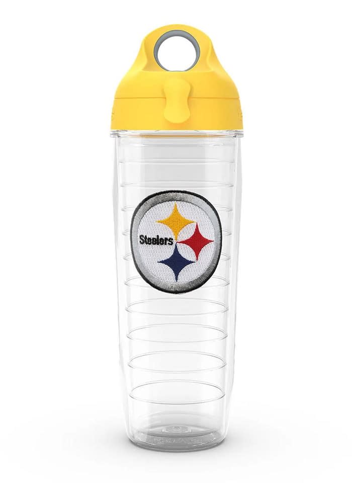 Pittsburgh Steelers 44oz SS Laser Etched Logo Hydro Bottle Stainless Steel  Bottle