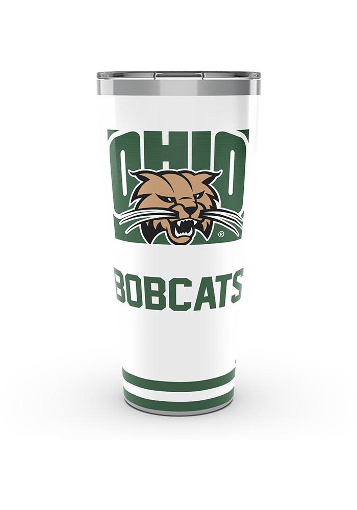 Tervis Tumblers Ohio Bobcats 30oz Blocked Stainless Steel Tumbler - White