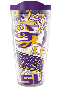 LSU Tigers 24oz All Over Tumbler - Purple