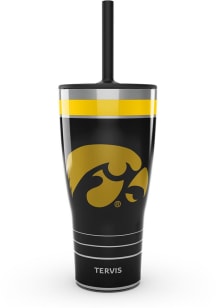 Black Iowa Hawkeyes 30oz Night Game Stainless Steel Tumbler