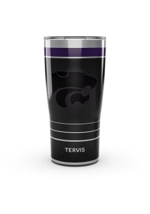 Black K-State Wildcats 20oz Night Game Stainless Steel Tumbler