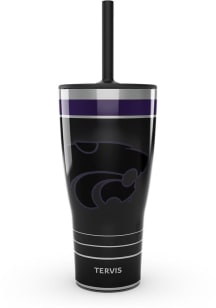 Black K-State Wildcats 30oz Night Game Stainless Steel Tumbler