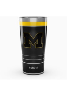 Black Michigan Wolverines 20oz Night Game Stainless Steel Tumbler