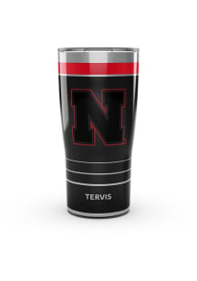 Black Nebraska Cornhuskers 20oz Night Game Stainless Steel Tumbler