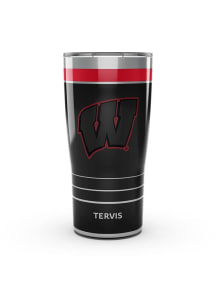 Black Wisconsin Badgers 20oz Night Game Stainless Steel Tumbler