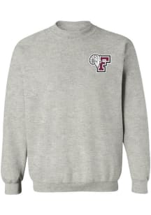 Vive La Fete Fordham Rams Womens Grey Impressions Crew Sweatshirt