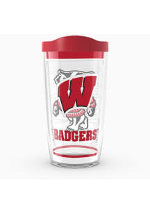 Gold Wisconsin Badgers 16oz Tradition Tumbler