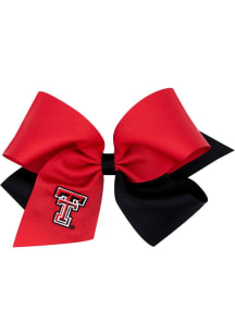 Texas Tech Red Raiders Two Tone Baby Hair Barrette