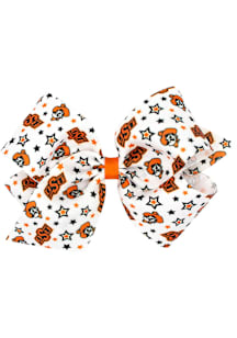 Oklahoma State Cowboys King Team Logo Kids Hair Barrette