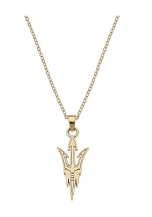 Arizona State Sun Devils Matte Logo Necklace