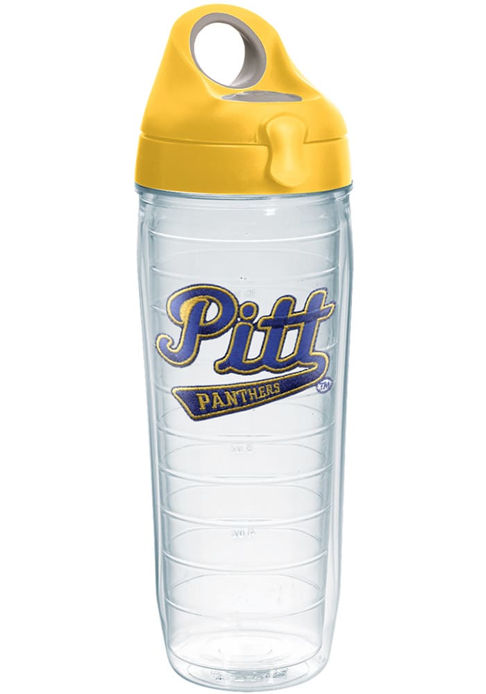 Pitt Panthers College Vault Logo Emblem Water Bottle