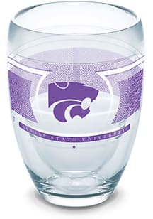 Purple K-State Wildcats Reserve Wrap Stemless Wine Glass