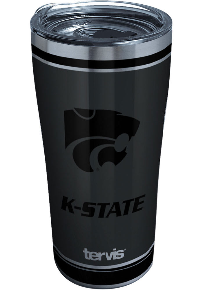 Tervis Tumblers K-State Wildcats 20oz Blackout Stainless Steel Tumbler - Black