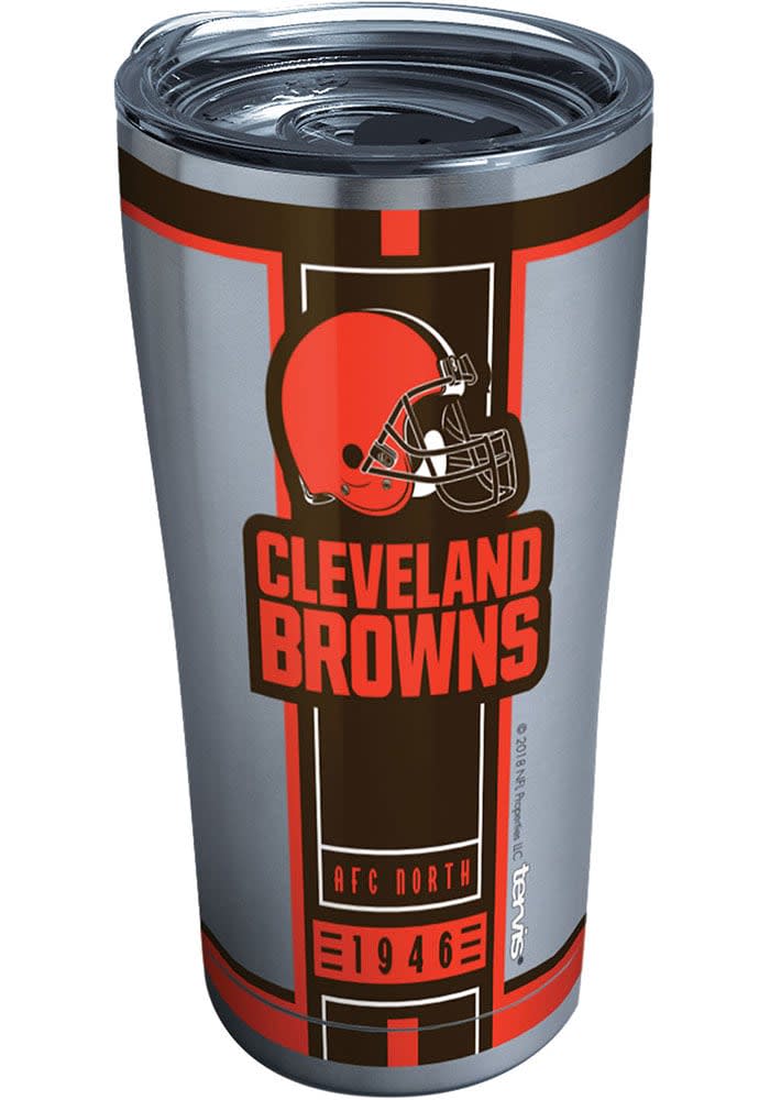 Tervis 20 Ounce NFL Cleveland Browns Touchdown Stainless Steel Tumbler with Lid - Each