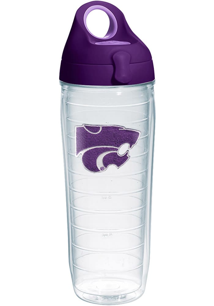 K-State Wildcats 24oz Clear Water Bottle