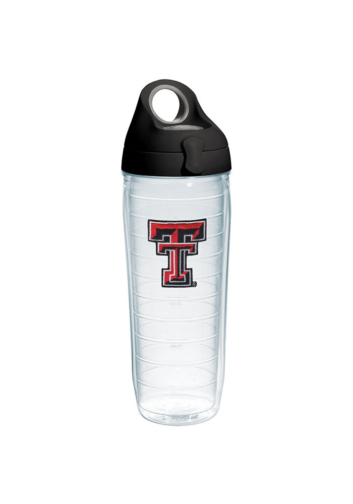 Texas Tech Red Raiders 24oz Clear Water Bottle