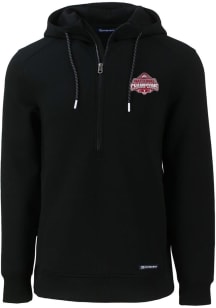 Mens Ohio State Buckeyes Black Cutter and Buck 2024 Football National Champion Roam Long Sleeve ..