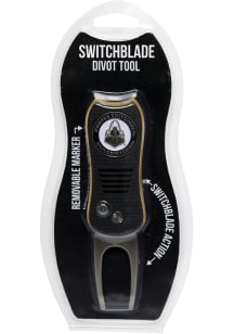 Black Purdue Boilermakers Switchblade Divot Tool