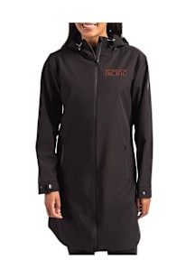 Cutter and Buck Pacific Tigers Womens Black Camano Light Weight Jacket