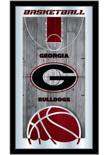 Georgia Bulldogs 15x26 Basketball Wall Mirror