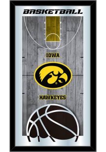 Iowa Hawkeyes 15x26 Basketball Wall Mirror