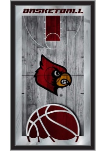 Louisville Cardinals 15x26 Basketball Wall Mirror