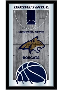 Montana State Bobcats 15x26 Basketball Wall Mirror