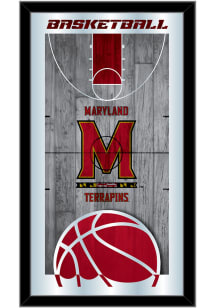 Maryland Terrapins 15x26 Basketball Wall Mirror