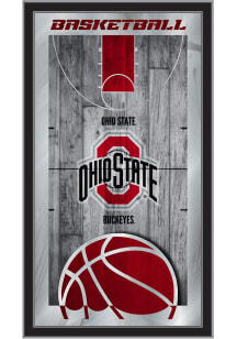 Ohio State Buckeyes 15x26 Basketball Wall Mirror