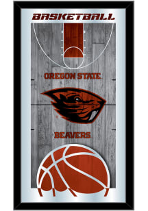 Oregon State Beavers 15x26 Basketball Wall Mirror