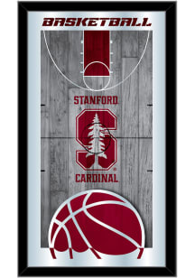 Stanford Cardinal 15x26 Basketball Wall Mirror