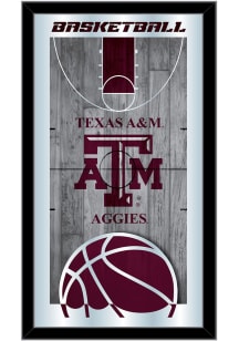 Texas A&amp;M Aggies 15x26 Basketball Wall Mirror