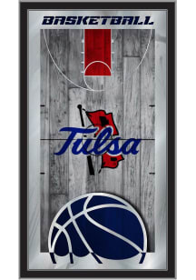 Tulsa Golden Hurricane 15x26 Basketball Wall Mirror