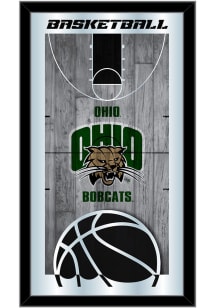 Ohio Bobcats 15x26 Basketball Wall Mirror
