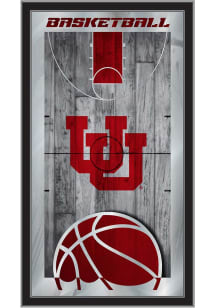 Utah Utes 15x26 Basketball Wall Mirror