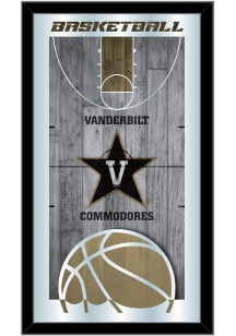 Vanderbilt Commodores 15x26 Basketball Wall Mirror