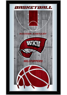 Western Kentucky Hilltoppers 15x26 Basketball Wall Mirror