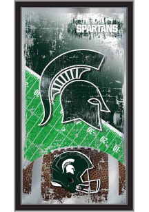 Michigan State Spartans 15x26 Football Wall Mirror
