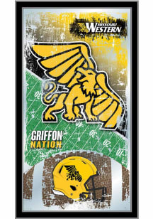 Missouri Western Griffons 15x26 Football Wall Mirror