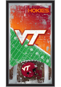 Virginia Tech Hokies 15x26 Football Wall Mirror