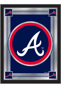 Atlanta Braves 17x22 Logo Mirror